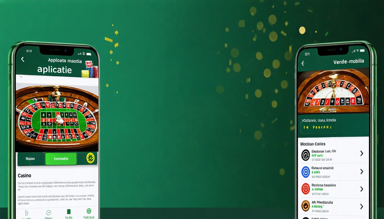 aplicatie mobila Verde
